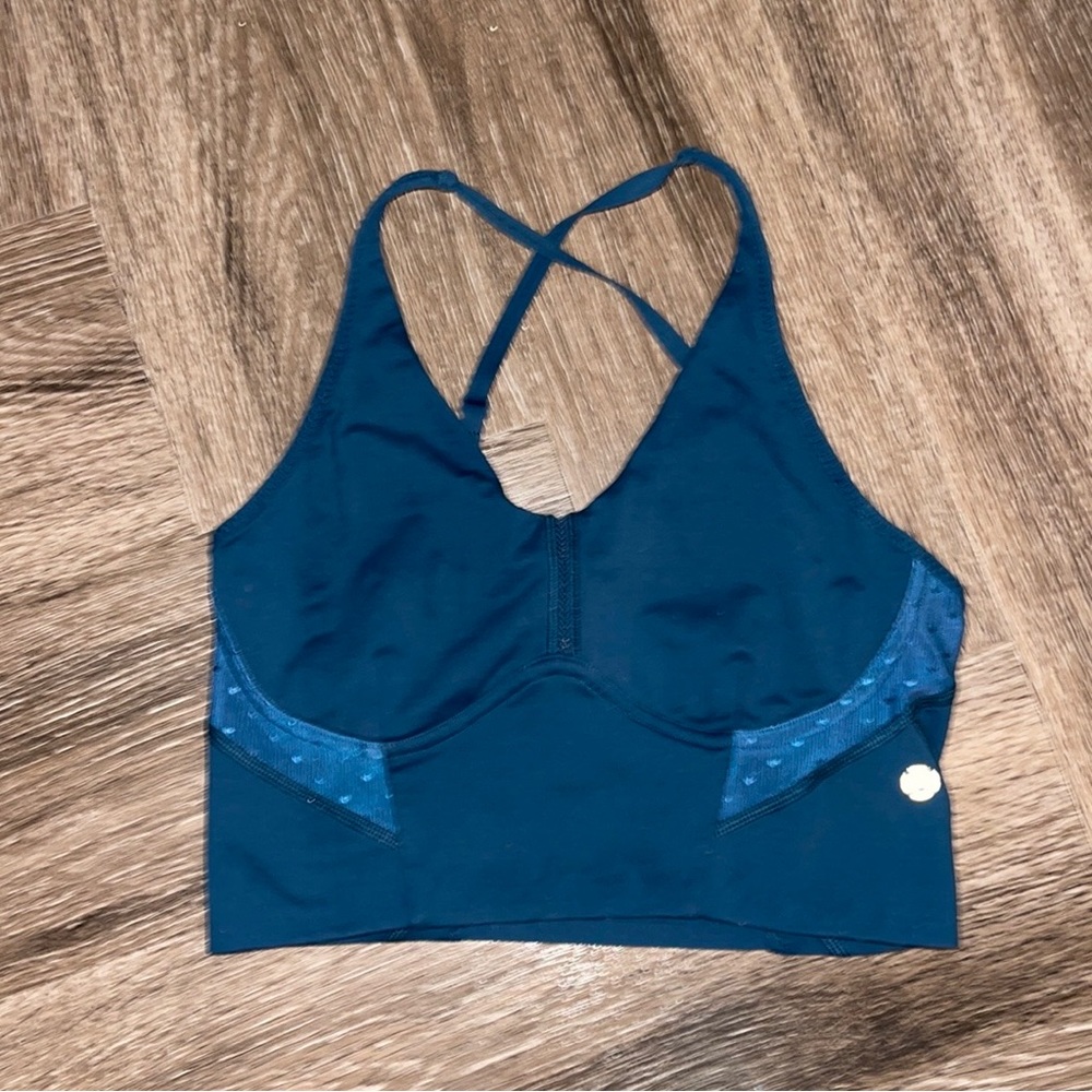 Lululemon Bonded Sports Bra Alberta Lake Blue/Green/Teal Size 4